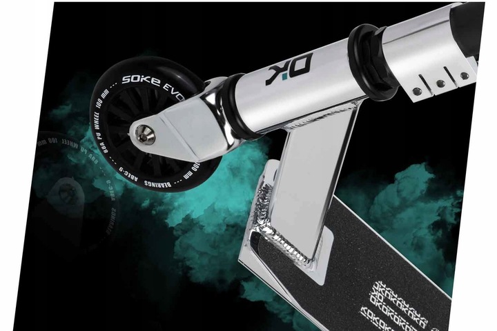 SOKE KOLOBĚŽKA EVO STREET SILVER – IDEÁLNÍ PRO JÍZDU PO MĚSTĚ