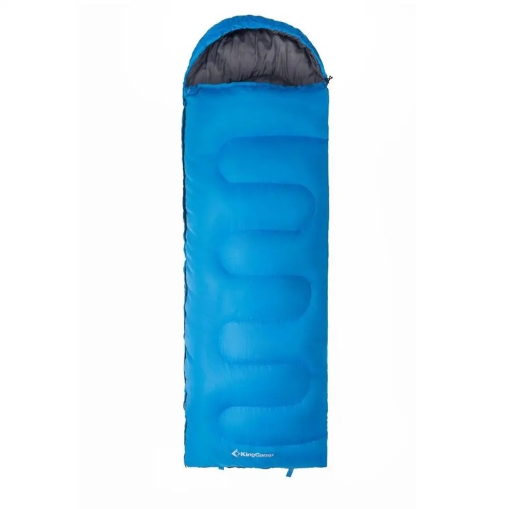 Spací pytel KING CAMP Oasis 250 modrý, levý zip