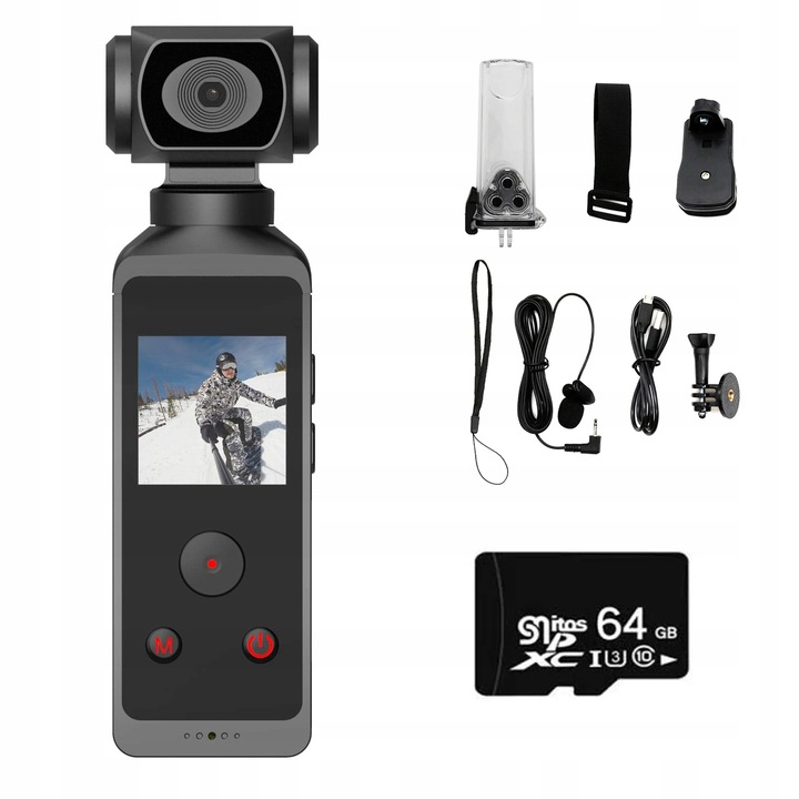 Sportovní kamera Arhatreya V850-64G 4K UHD nejlevnější