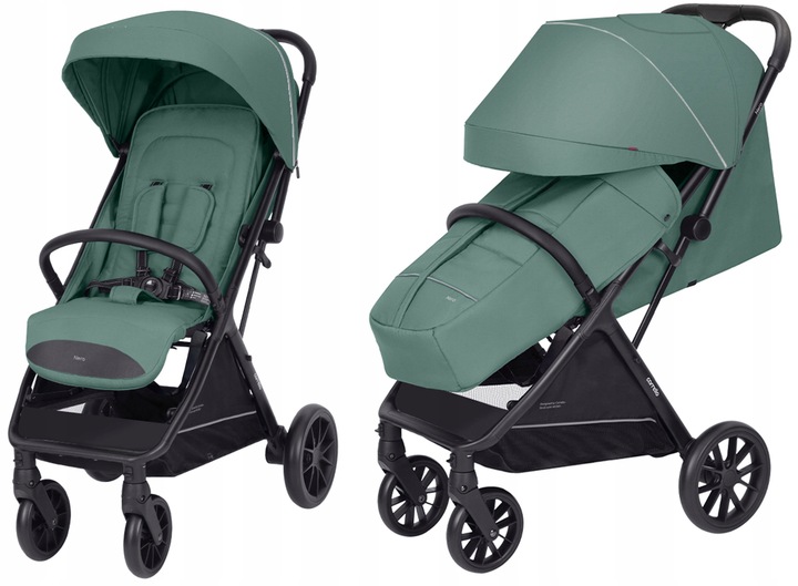 SPORTOVNÍ KOČÁREK CARRELLO NERO do 22kg PEAR GREEN