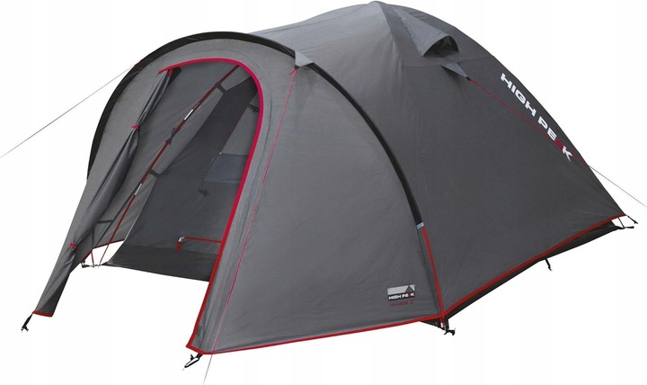 Stan 4-os. High Peak Nevada tmavě šedý/červený