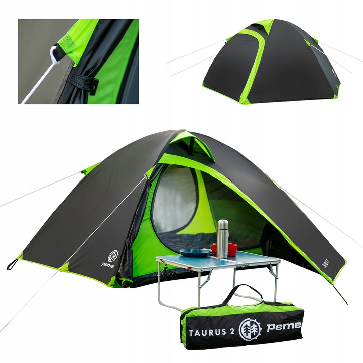 Stan pro 2 osoby pro 2 osoby, 3.7 kg, voděodolný, 2 vstupy Peme