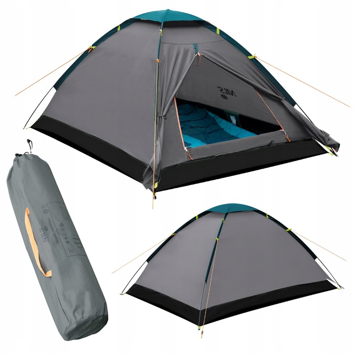 Stan turistický stan pro 2 osoby, voděodolný UV filtr + obal