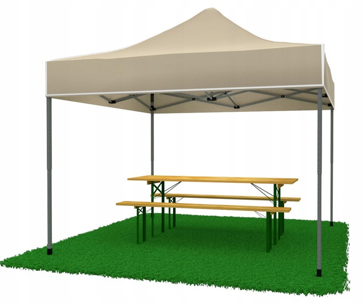 Stan Zahradní zahradní pavilon 3x3 m zelený