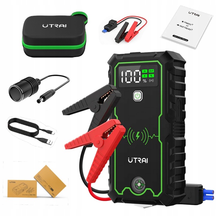 STARTÉR BOOSTER VÝKONNÁ POWERBANKA DO AUTA 2500A