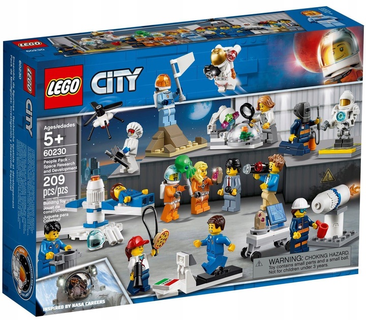 stavebnice Lego City 60230 - Vesmírný výzkum - sada minifigurek