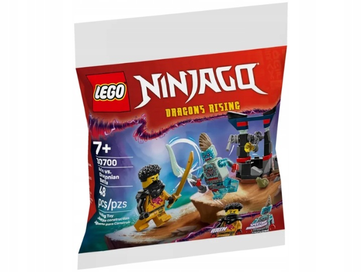stavebnice Lego Ninjago 30700 Bitva Arina s Dragonem 7+ (Prvky: 48)