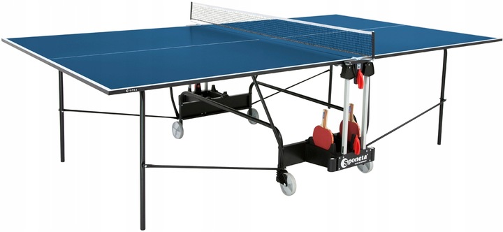STŮL NA STOLNÍ TENIS SPONETA S1-73 - MODRÝ, ROZKLÁDACÍ, BEZPEČNÝ