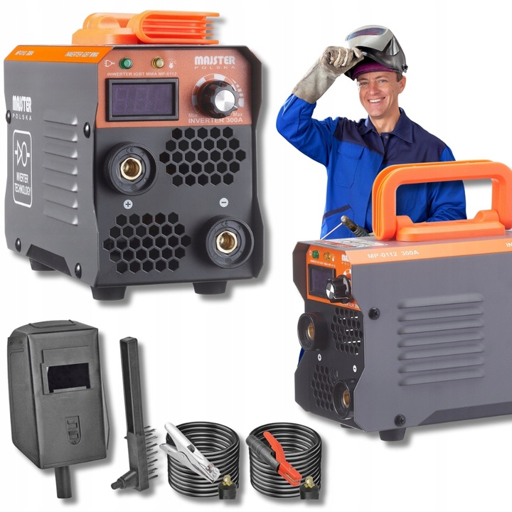 Sada invertorová svařovací invertorová MMA TIG IGBT LCD 300A