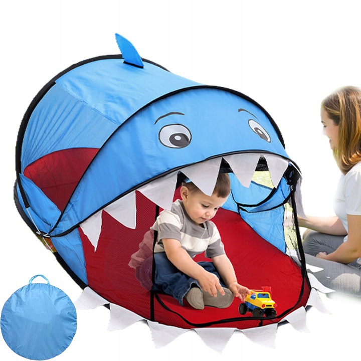 SAMOROZKLÁDACÍ STAN PRO DĚTI ŽRALOK S VENTILACÍ 180 X 85 CM nejlevnější