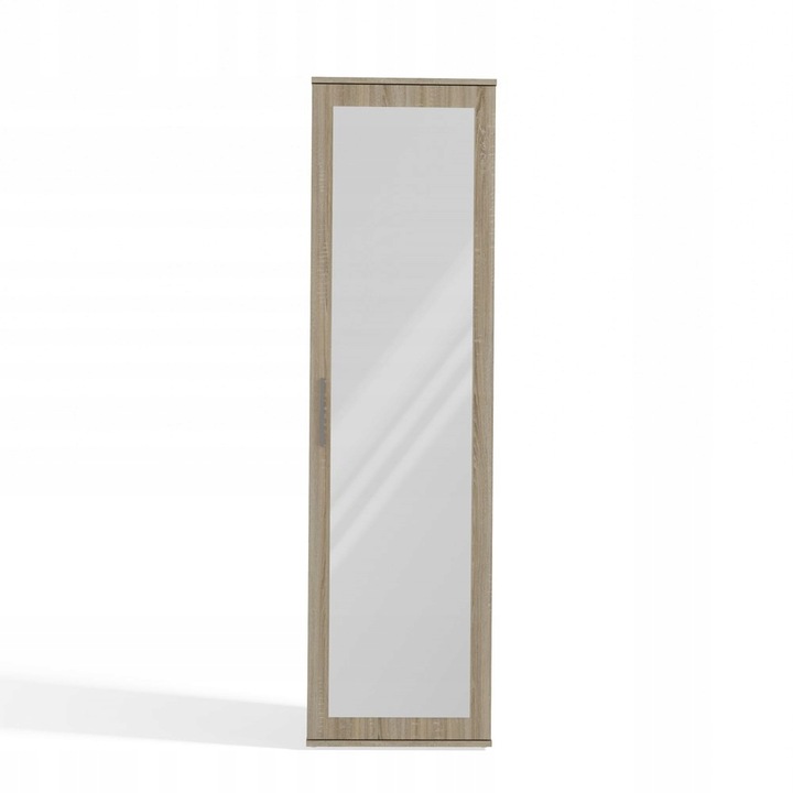 Šatní skříň - Dialogos 1 (dub sonoma) (se zrcadlem) LEVNĚ