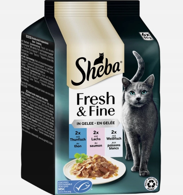 Sheba Fresh Cuisine Taste of Tokyo sáčky 6 x 50 g #SCH