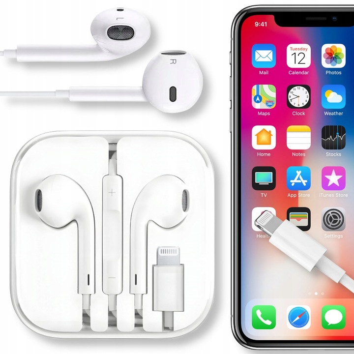 SLUCHÁTKA DO UŠÍ PRO IPHONE XS XR 11 12 13 14 PRO MAX