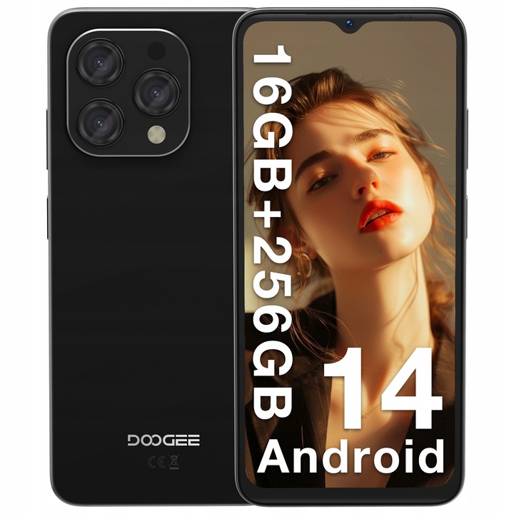 Smartphone DooGee N55PRO 6 GB / 256 GB 4G (LTE) černý