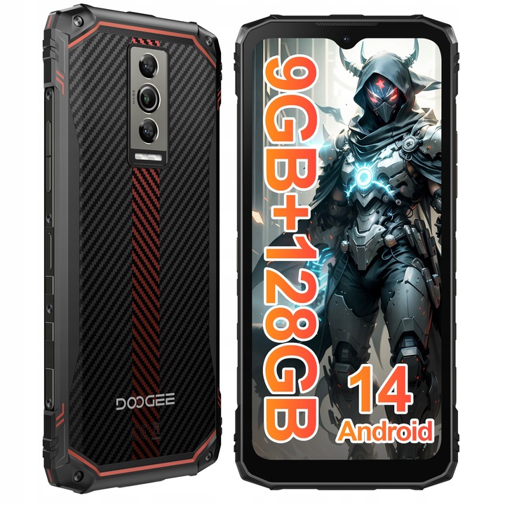 Smartphone DooGee S61 Pro 8 GB / 128 GB 4G (LTE) černý