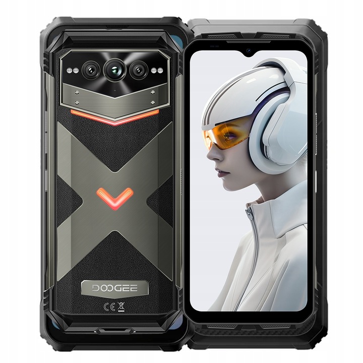 Smartphone DooGee V MAX PLUS 16 GB / 512 GB 5G šedý