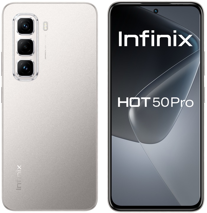 Smartphone Infinix Hot 50 Pro 8 GB / 128 GB 4G (LTE) šedý
