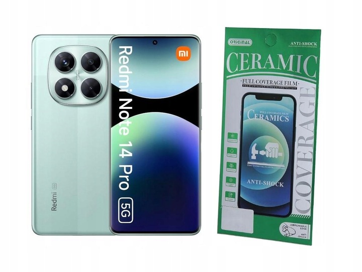 Smartphone Xiaomi Redmi Note 14 Pro 8 GB / 256 GB 5G zelený