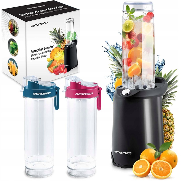 Stolní mixér na smoothie 350W BD-752 Berdsen + 2 Lahve