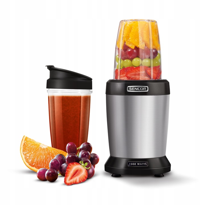 Stolní mixér Sencor SNB 4302SS 1000 W stříbrný/šedý