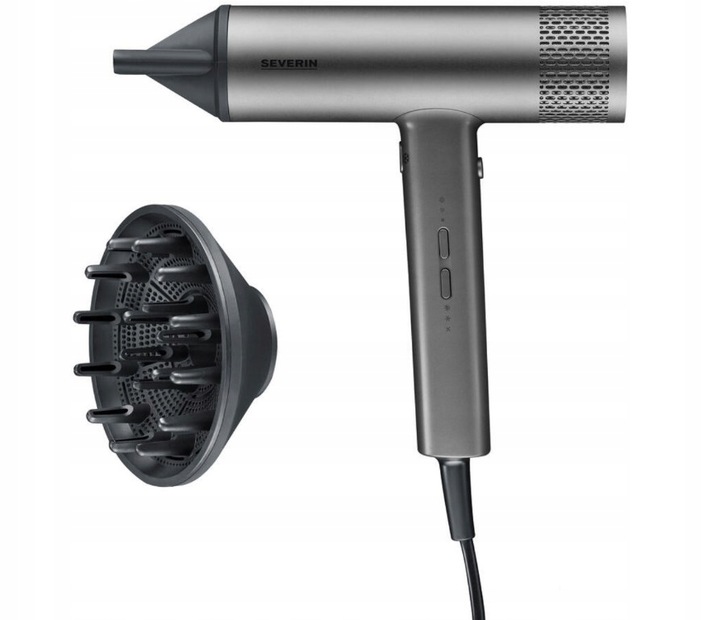 SEVERIN HT 0169 Vysoušeč vlasů, 2000 W, BLDC, Ionizace, Difuzér
