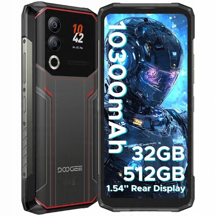 Smartphone DooGee Blade 20 Ultra 8 GB / 512 GB 4G (LTE) červený