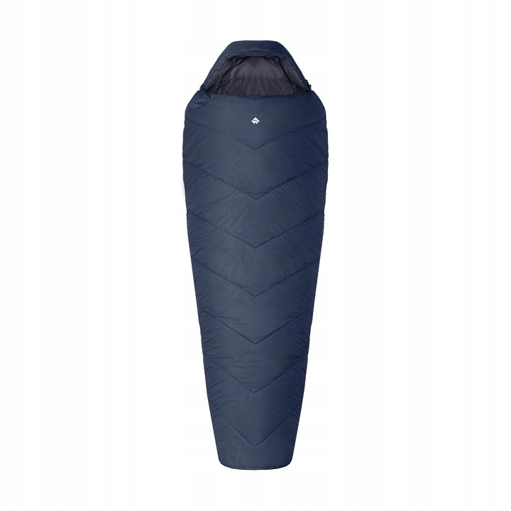 Spací pytel Alpinus Fiber Pro 1100 (pravý) šedý