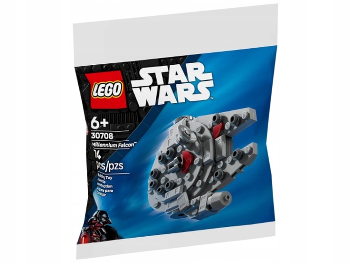 stavebnice Lego Star Wars 30708 Minimodel Sokola Millennium 6+ (Elementy: 74)