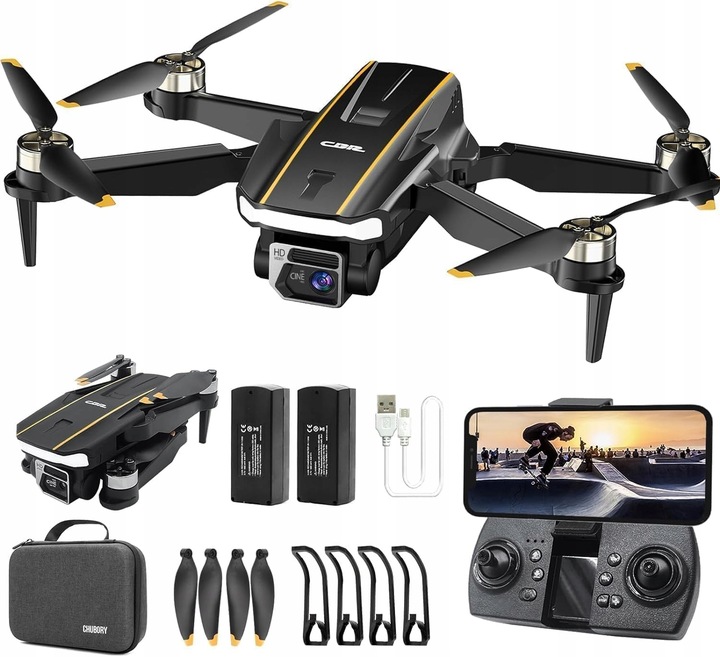 SET CHUBORY A68 bezkartáčový motorový dron WiFi kamera FPV Quadcopter