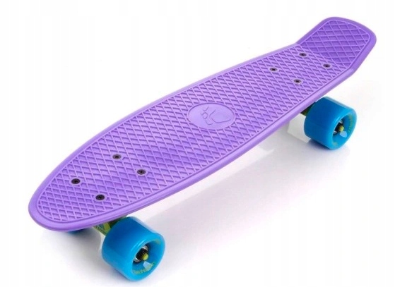 Skateboard Meteor Fiszka Pennyboard Pastelově růžová Fialová modrá