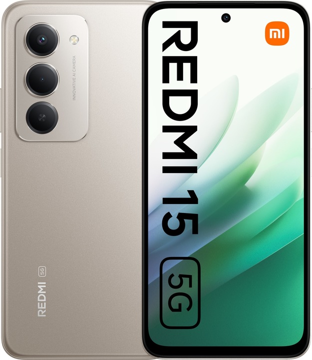 Smartphone Xiaomi Redmi 15 5G 8/256GB Dual SIM NFC Šedý Titanový (Titan Gray)