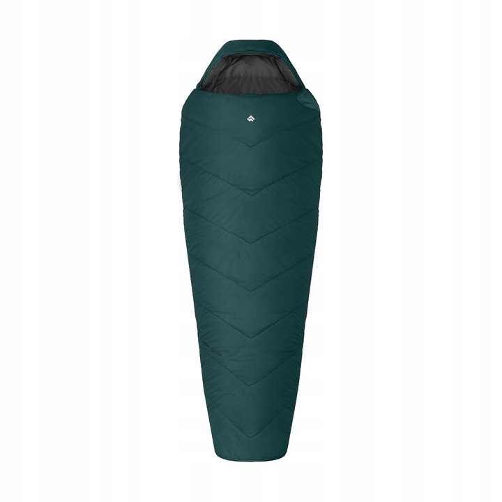 Spací pytel Alpinus Fiber Pro 800 (levý) zelený