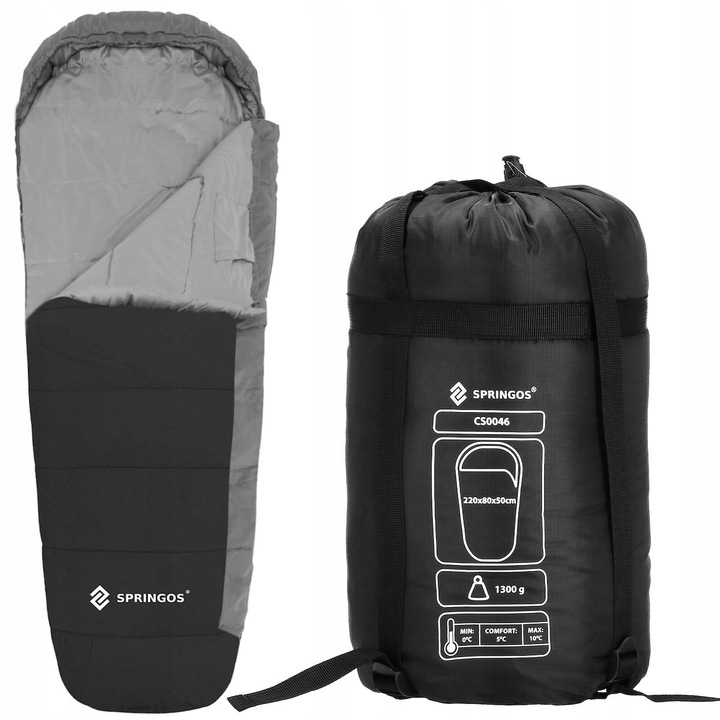 Spací pytel Springos CS0046 80 cm x 220 cm