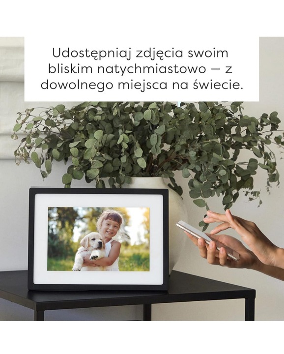 Skylight Frame digitální rámeček na fotografie WiFi s 10palcovým dotykovým displejem