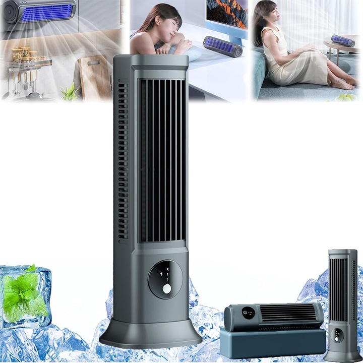 SLOUPOVÝ VENTILÁTOR S DÁLKOVÝM OVLÁDÁNÍM, PODLAHOVÝ VENTILÁTOR SE 3 ÚROVNĚMI RYCHLOSTI