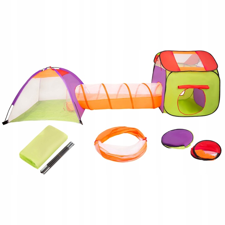 Stan Domeček Tunel Dětské hřiště 3v1 PRO DĚTI LEVNĚ