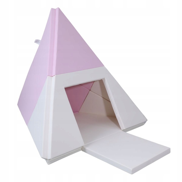 stan tipi 3v1 - bílo-růžový