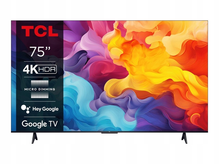 TCL LED televize 75V6B 75" 4K UHD nejlevnější