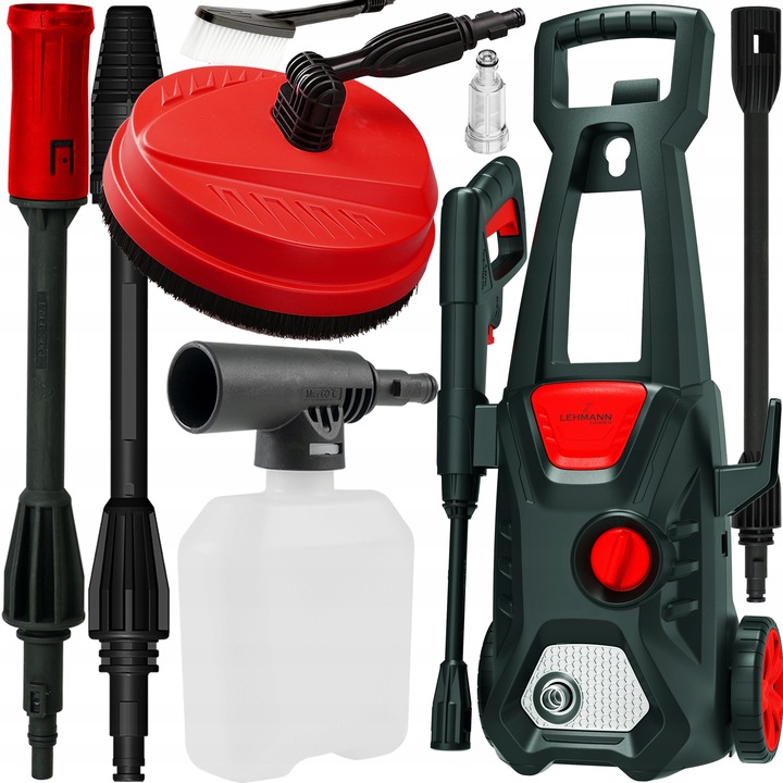 TLAKOVÁ MYČKA LEHMANN JUKON 230eBAR SAMOSACÍ PĚNOVAČKA KARTÁČ PATIO