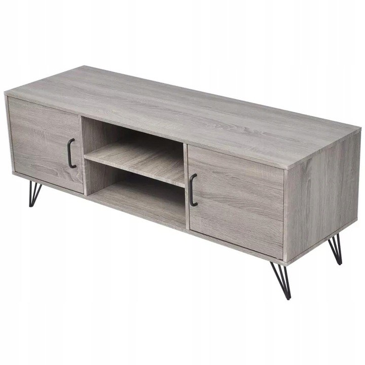 TV SKŘÍŇKA RTV 120X40X45 CM ŠEDÁ