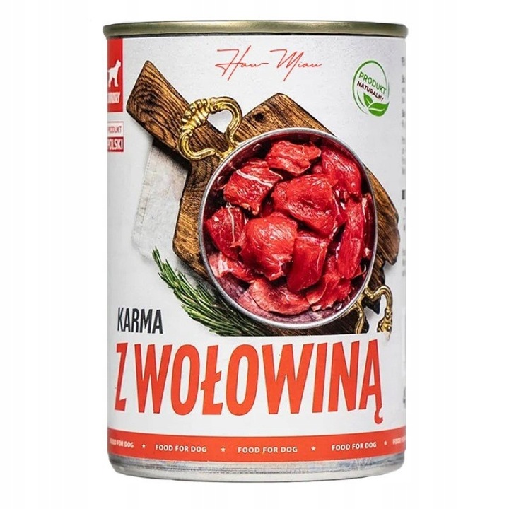 TUF TUF Krmivo pro psy hovězí maso 400 g