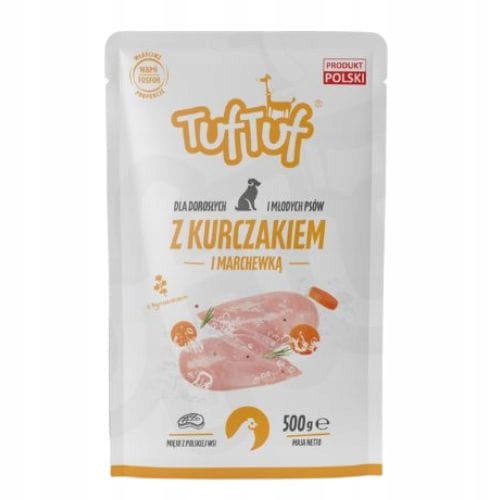 TUF TUF Mletý pes Kuře s mrkví 100g