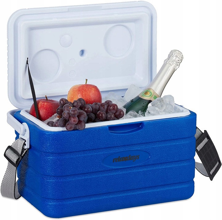 Turistická lednice RelaxDays modrá 10 l chladící box