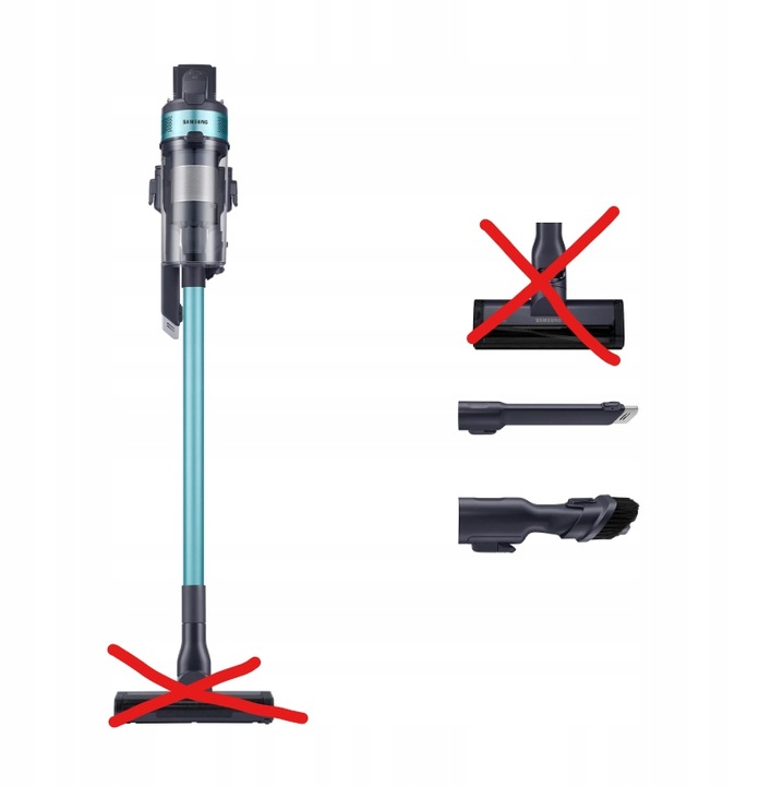 Tyčový vysavač Samsung VS15A6031R1ET modrý