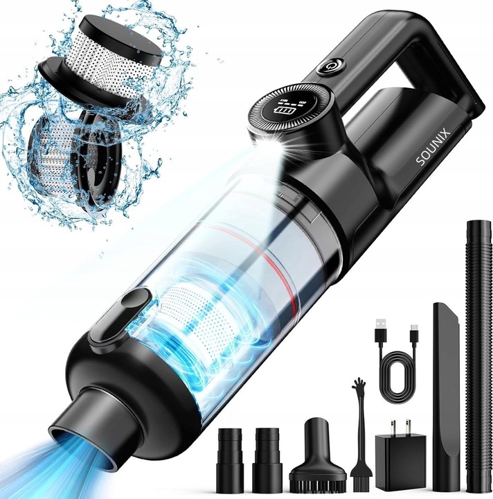 Tyčový vysavač SOUNIX Cordless Dustbuster, černý