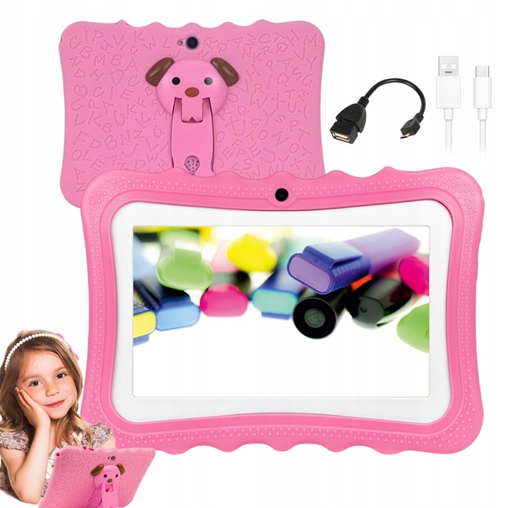 Tablet BLOW KIDSTAB 7 Cali BLOW 7" 2 GB / 32 GB růžový DO 1000 KČ