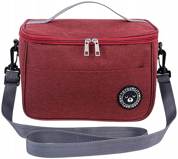 Taška LUNCH BOX velké termo jídlo Pikniková IZOLAČNÍ snídaně