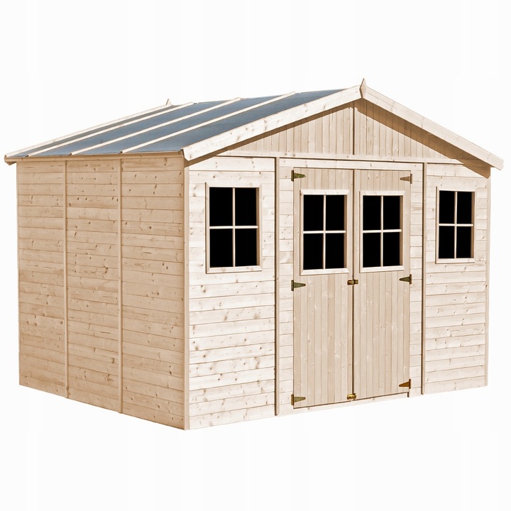 Timbela M331 Dřevěný zahradní domek 401 x 297 cm - 12 m² SLEVA