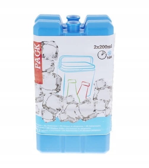 Turistické chladicí vložky 2 ks 200 ml Modré