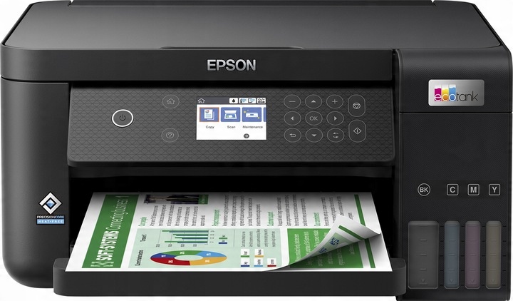 TISKÁRNA EPSON L6260 ECOTANK 3V1, OBOUSTRANNÝ WI-FI SKENER, ÚSPORA 90%